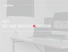 Tablet Screenshot of mockup-design.com